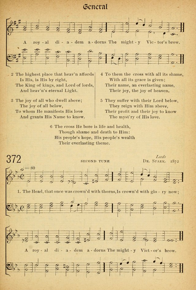 The Hymnal: revised and enlarged as adopted by the General Convention of the Protestant Episcopal Church in the United States of America in the of our Lord 1892..with music, as used in Trinity Church page 413