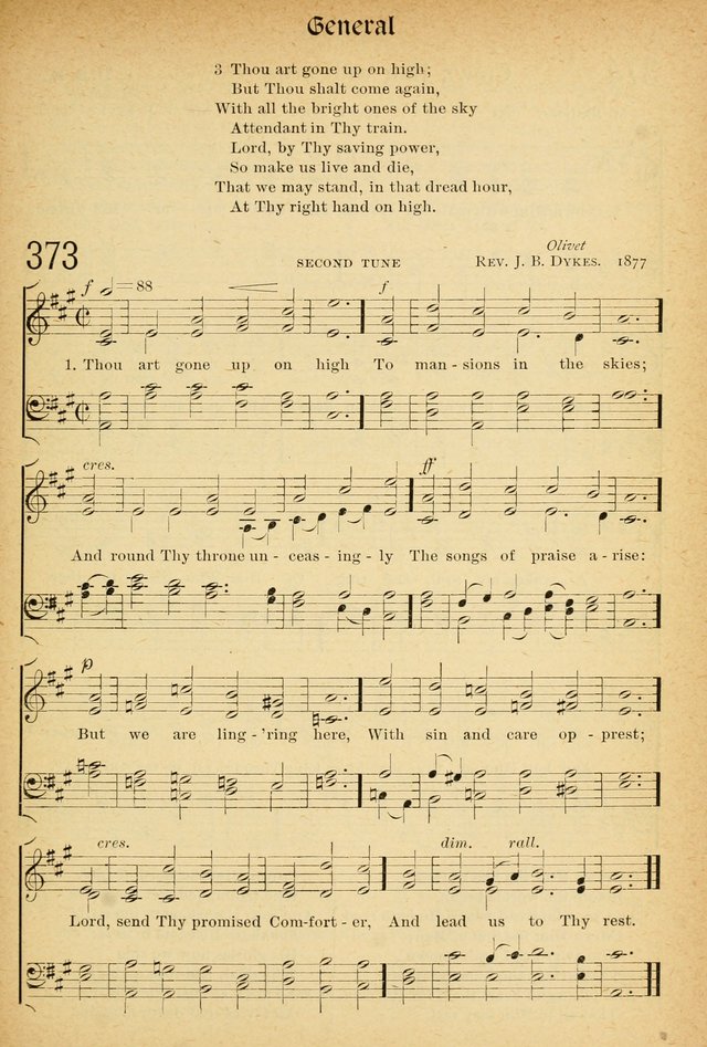 The Hymnal: revised and enlarged as adopted by the General Convention of the Protestant Episcopal Church in the United States of America in the of our Lord 1892..with music, as used in Trinity Church page 415