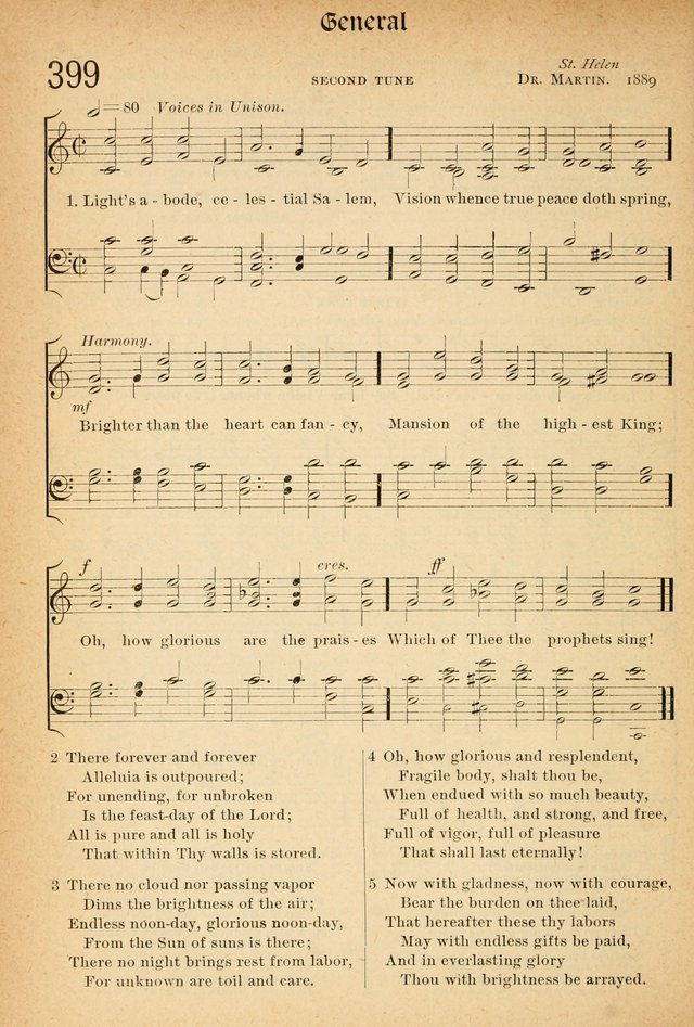 The Hymnal: revised and enlarged as adopted by the General Convention of the Protestant Episcopal Church in the United States of America in the of our Lord 1892..with music, as used in Trinity Church page 446