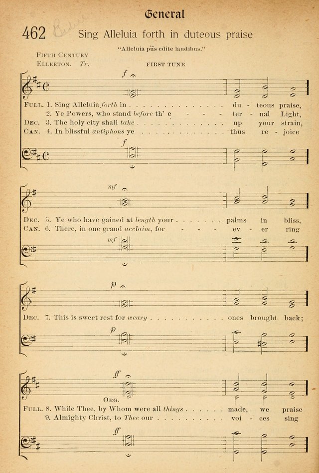 The Hymnal: revised and enlarged as adopted by the General Convention of the Protestant Episcopal Church in the United States of America in the of our Lord 1892..with music, as used in Trinity Church page 510