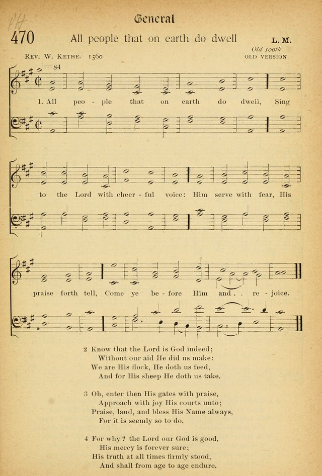 The Hymnal: revised and enlarged as adopted by the General Convention of the Protestant Episcopal Church in the United States of America in the of our Lord 1892..with music, as used in Trinity Church page 519