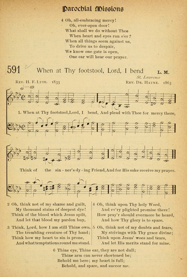 The Hymnal: revised and enlarged as adopted by the General Convention of the Protestant Episcopal Church in the United States of America in the of our Lord 1892..with music, as used in Trinity Church page 655