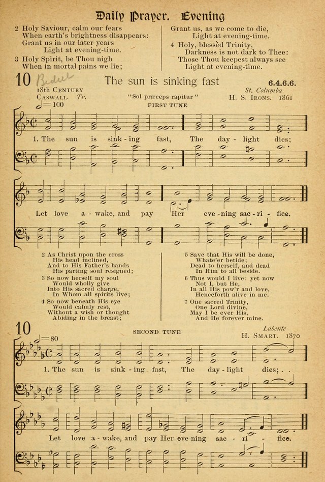 The Hymnal: revised and enlarged as adopted by the General Convention of the Protestant Episcopal Church in the United States of America in the of our Lord 1892..with music, as used in Trinity Church page 7