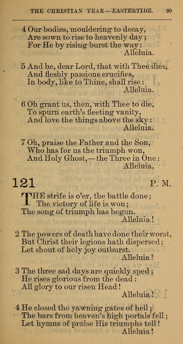 The Hymnal: revised and enlarged as adopted by the General Convention of the Protestant Episcopal Church in the United States of America in the year of our Lord 1892 page 112