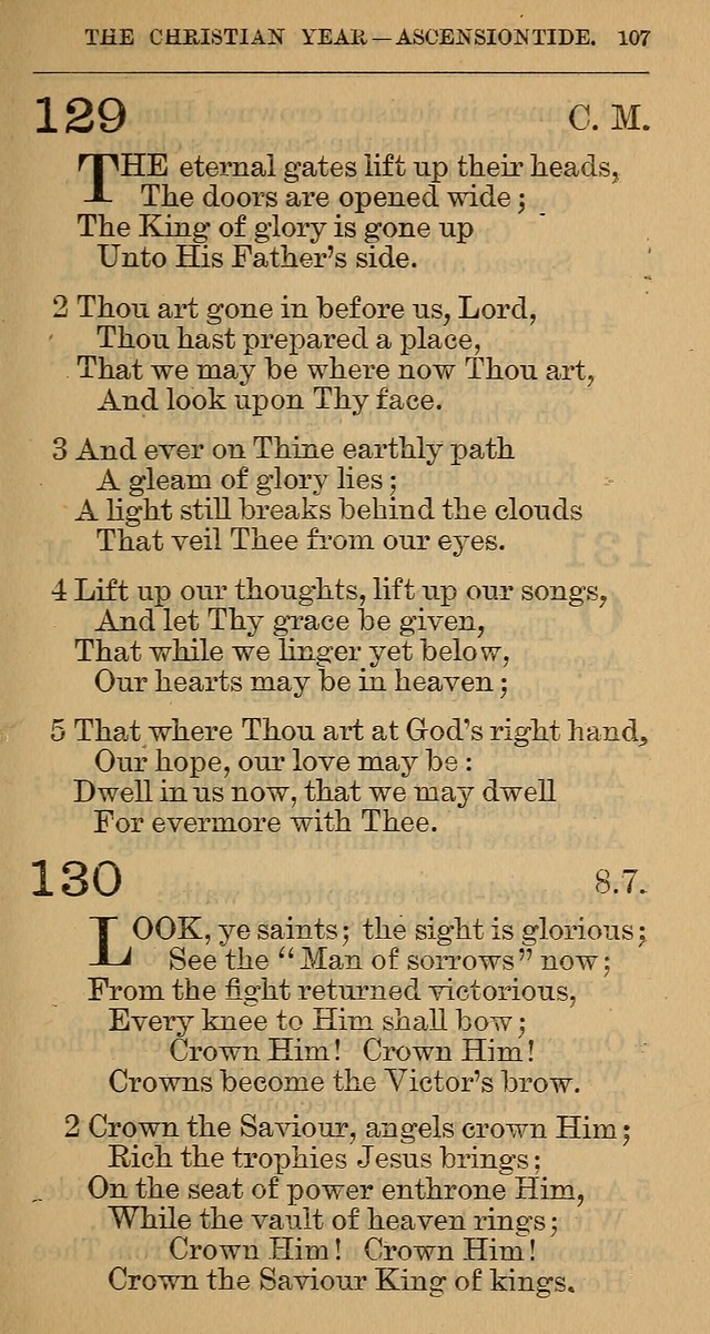 The Hymnal: revised and enlarged as adopted by the General Convention of the Protestant Episcopal Church in the United States of America in the year of our Lord 1892 page 120