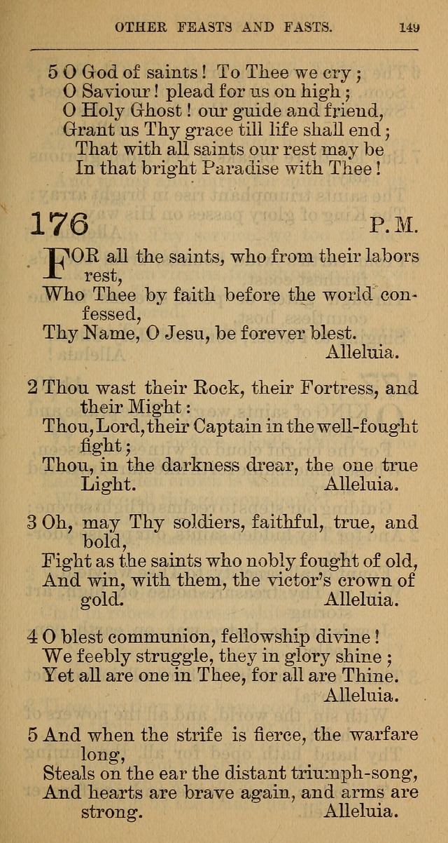 The Hymnal: revised and enlarged as adopted by the General Convention of the Protestant Episcopal Church in the United States of America in the year of our Lord 1892 page 162
