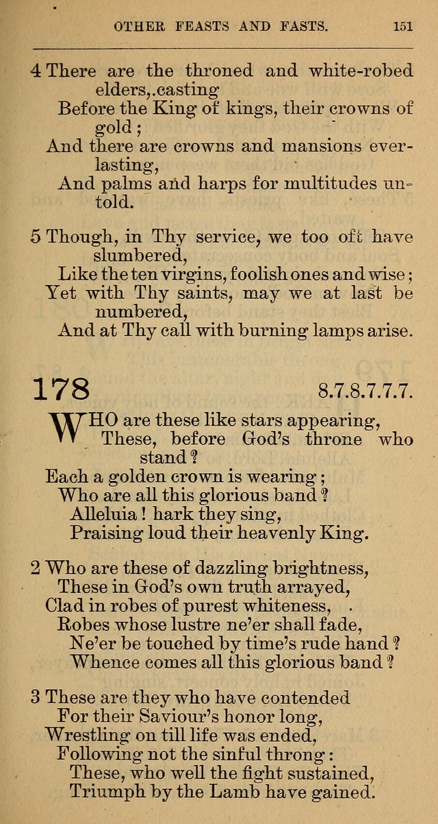 The Hymnal: revised and enlarged as adopted by the General Convention of the Protestant Episcopal Church in the United States of America in the year of our Lord 1892 page 164