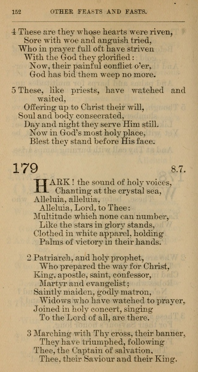 The Hymnal: revised and enlarged as adopted by the General Convention of the Protestant Episcopal Church in the United States of America in the year of our Lord 1892 page 165