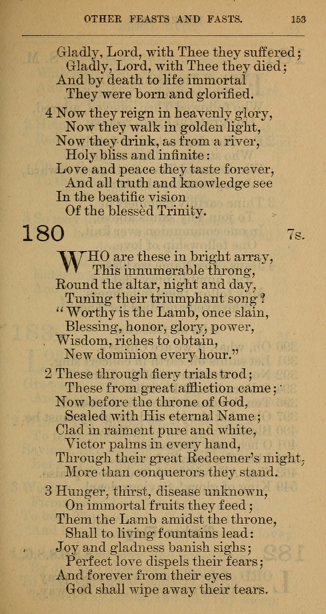 The Hymnal: revised and enlarged as adopted by the General Convention of the Protestant Episcopal Church in the United States of America in the year of our Lord 1892 page 166
