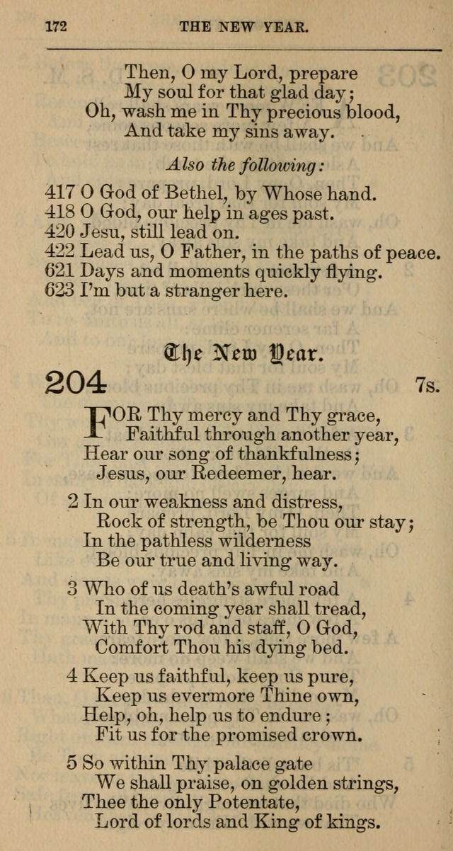 The Hymnal: revised and enlarged as adopted by the General Convention of the Protestant Episcopal Church in the United States of America in the year of our Lord 1892 page 185