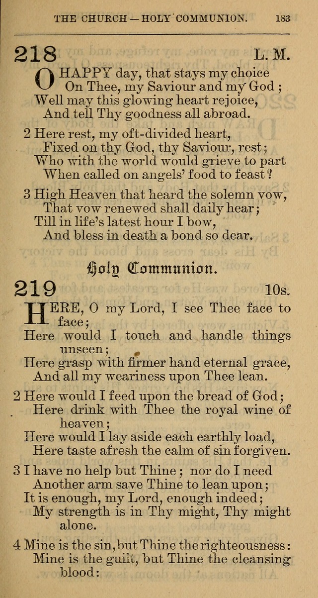 The Hymnal: revised and enlarged as adopted by the General Convention of the Protestant Episcopal Church in the United States of America in the year of our Lord 1892 page 196