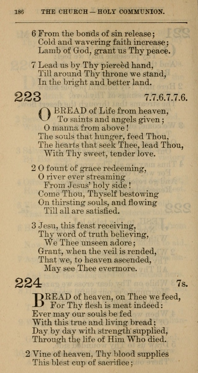 The Hymnal: revised and enlarged as adopted by the General Convention of the Protestant Episcopal Church in the United States of America in the year of our Lord 1892 page 199