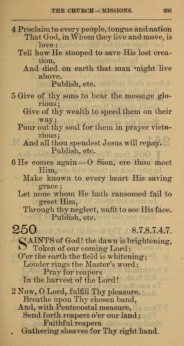 The Hymnal: revised and enlarged as adopted by the General Convention of the Protestant Episcopal Church in the United States of America in the year of our Lord 1892 page 218