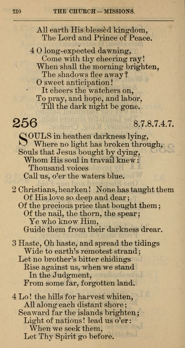 The Hymnal: revised and enlarged as adopted by the General Convention of the Protestant Episcopal Church in the United States of America in the year of our Lord 1892 page 223