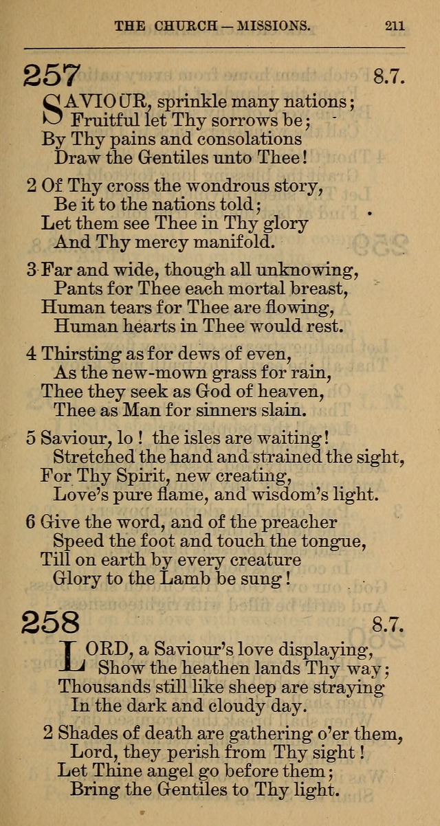 The Hymnal: revised and enlarged as adopted by the General Convention of the Protestant Episcopal Church in the United States of America in the year of our Lord 1892 page 224