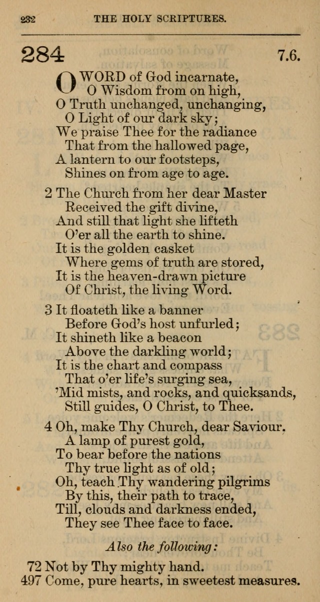 The Hymnal: revised and enlarged as adopted by the General Convention of the Protestant Episcopal Church in the United States of America in the year of our Lord 1892 page 245