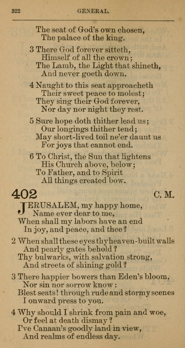 The Hymnal: revised and enlarged as adopted by the General Convention of the Protestant Episcopal Church in the United States of America in the year of our Lord 1892 page 335