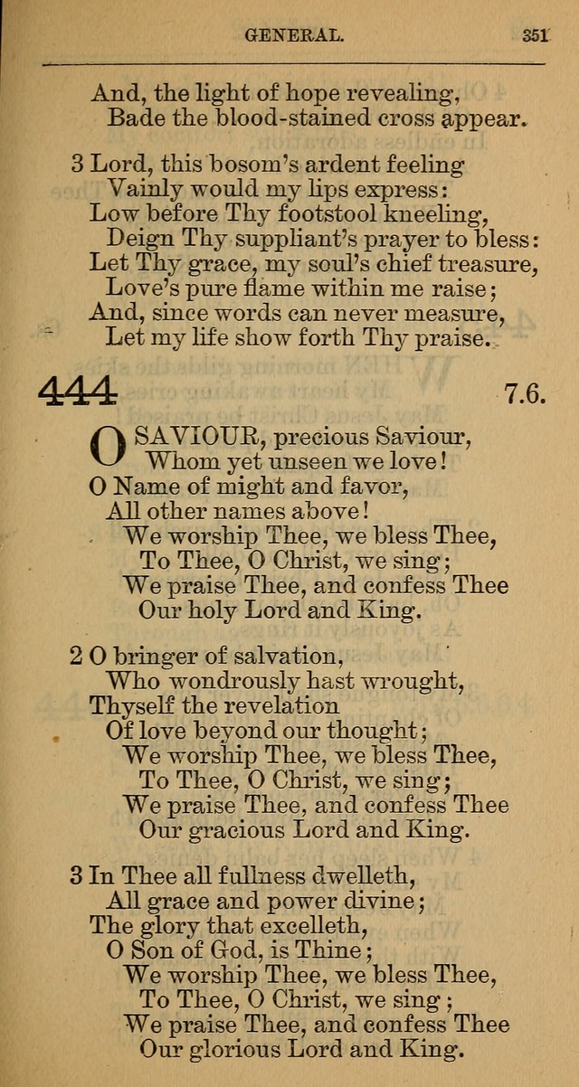 The Hymnal: revised and enlarged as adopted by the General Convention of the Protestant Episcopal Church in the United States of America in the year of our Lord 1892 page 364