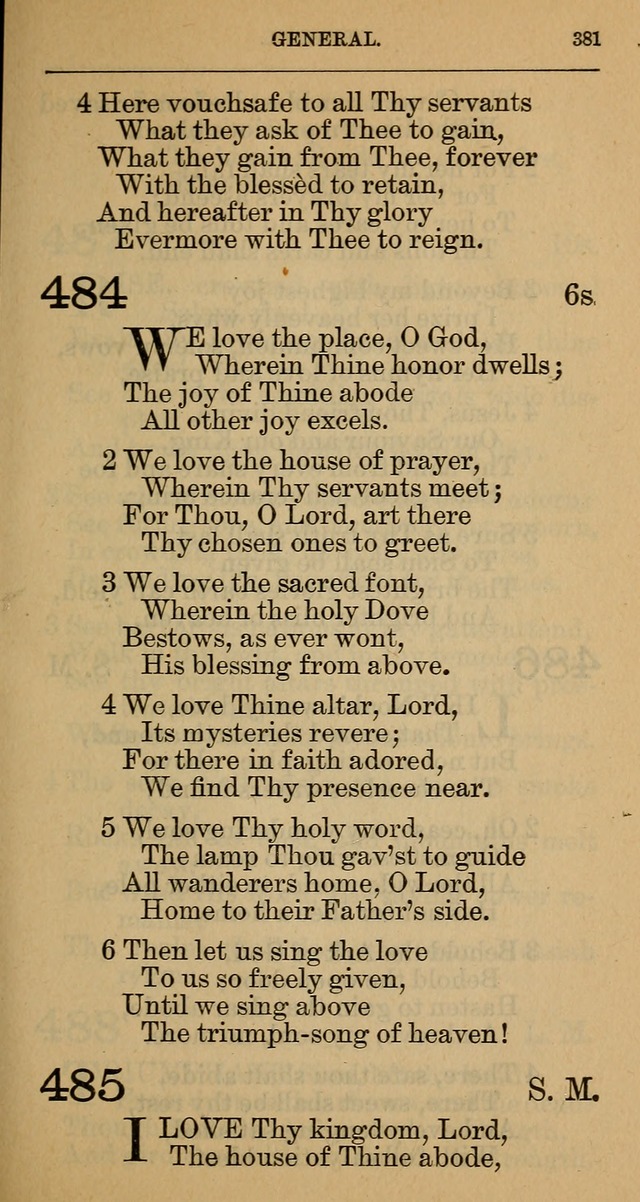 The Hymnal: revised and enlarged as adopted by the General Convention of the Protestant Episcopal Church in the United States of America in the year of our Lord 1892 page 394