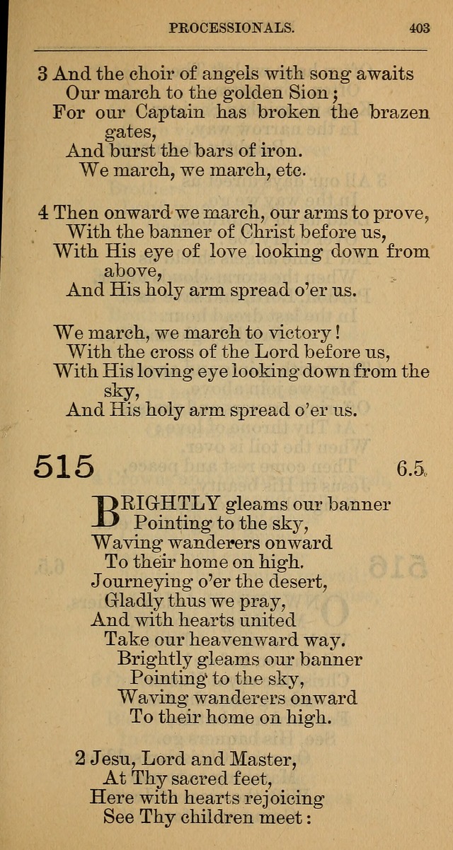The Hymnal: revised and enlarged as adopted by the General Convention of the Protestant Episcopal Church in the United States of America in the year of our Lord 1892 page 416