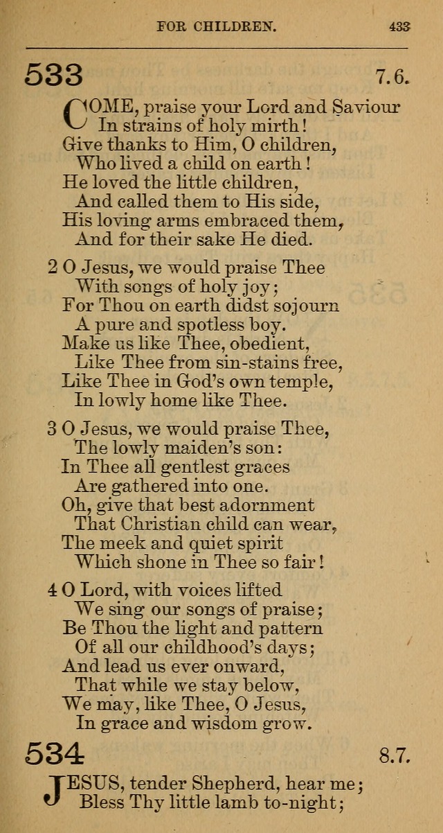 The Hymnal: revised and enlarged as adopted by the General Convention of the Protestant Episcopal Church in the United States of America in the year of our Lord 1892 page 446