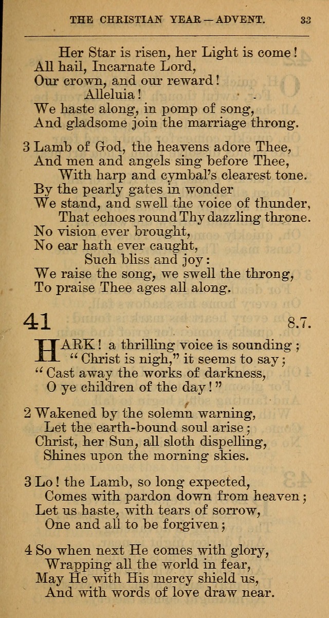 The Hymnal: revised and enlarged as adopted by the General Convention of the Protestant Episcopal Church in the United States of America in the year of our Lord 1892 page 46