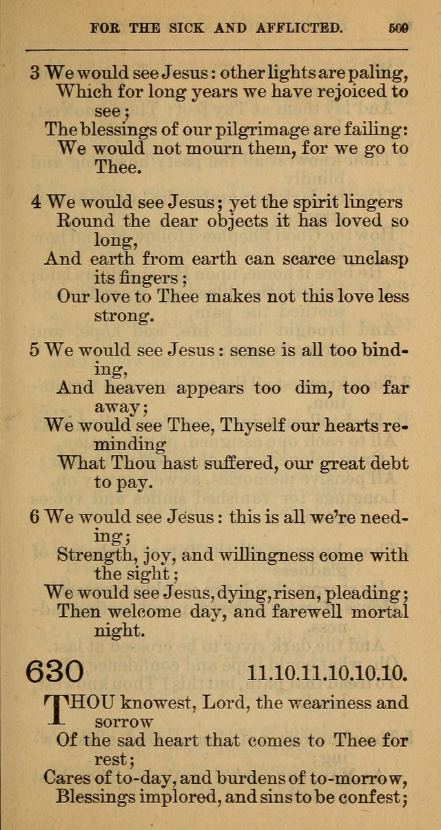 The Hymnal: revised and enlarged as adopted by the General Convention of the Protestant Episcopal Church in the United States of America in the year of our Lord 1892 page 522