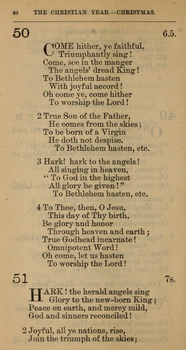 The Hymnal: revised and enlarged as adopted by the General Convention of the Protestant Episcopal Church in the United States of America in the year of our Lord 1892 page 53