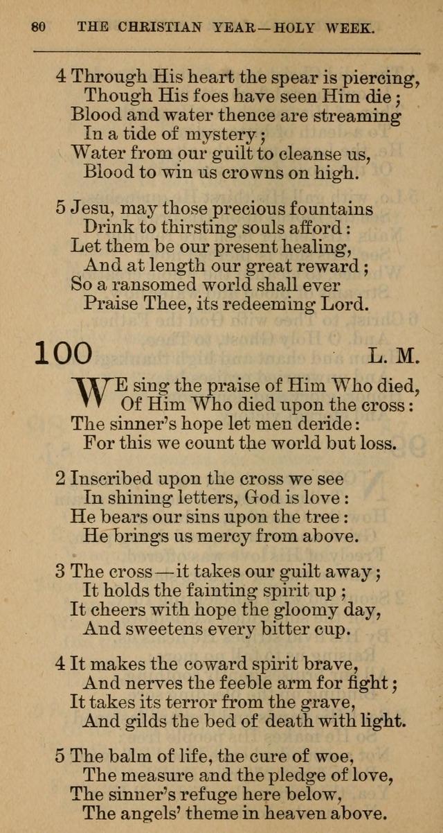 The Hymnal: revised and enlarged as adopted by the General Convention of the Protestant Episcopal Church in the United States of America in the year of our Lord 1892 page 93
