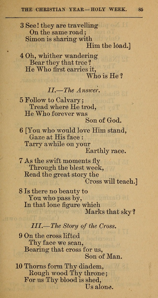 The Hymnal: revised and enlarged as adopted by the General Convention of the Protestant Episcopal Church in the United States of America in the year of our Lord 1892 page 98