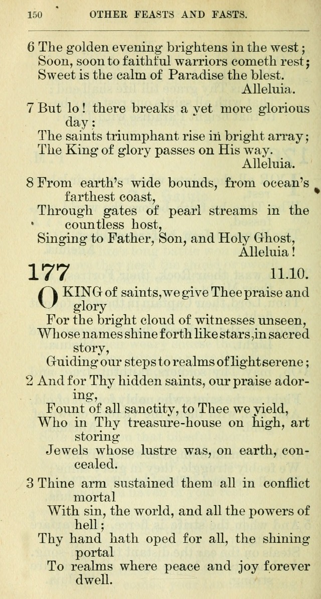 The hymnal: revised and enlarged as adopted by the General Convention of the Protestant Episcopal Church in the United States of America in the year of our Lord 1892 page 163