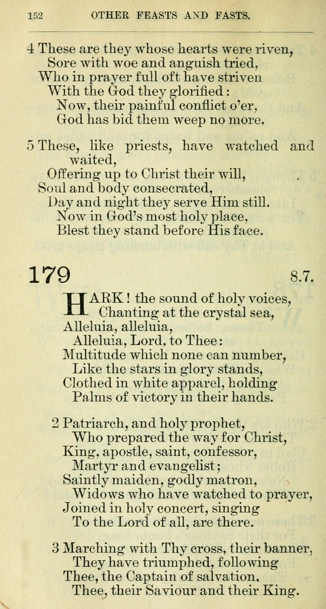 The hymnal: revised and enlarged as adopted by the General Convention of the Protestant Episcopal Church in the United States of America in the year of our Lord 1892 page 165