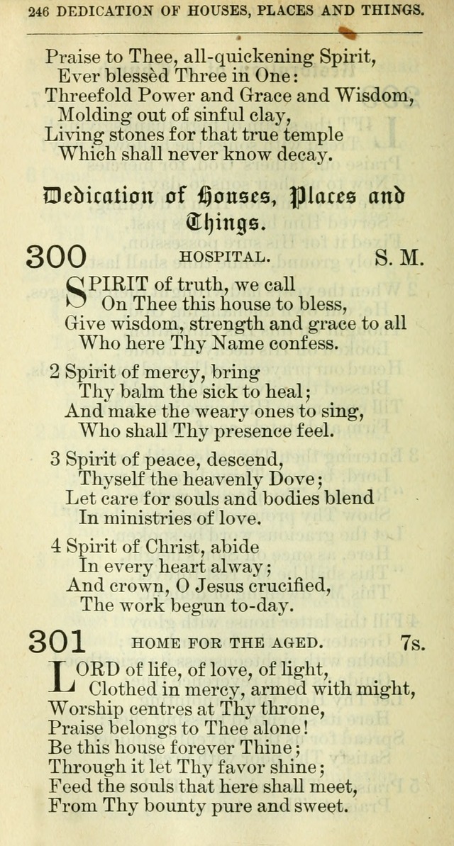 The hymnal: revised and enlarged as adopted by the General Convention of the Protestant Episcopal Church in the United States of America in the year of our Lord 1892 page 259