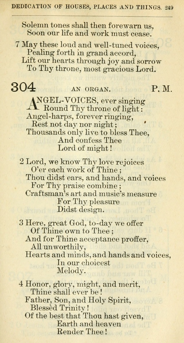 The hymnal: revised and enlarged as adopted by the General Convention of the Protestant Episcopal Church in the United States of America in the year of our Lord 1892 page 262