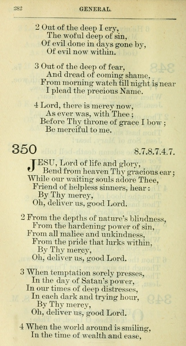 The hymnal: revised and enlarged as adopted by the General Convention of the Protestant Episcopal Church in the United States of America in the year of our Lord 1892 page 295