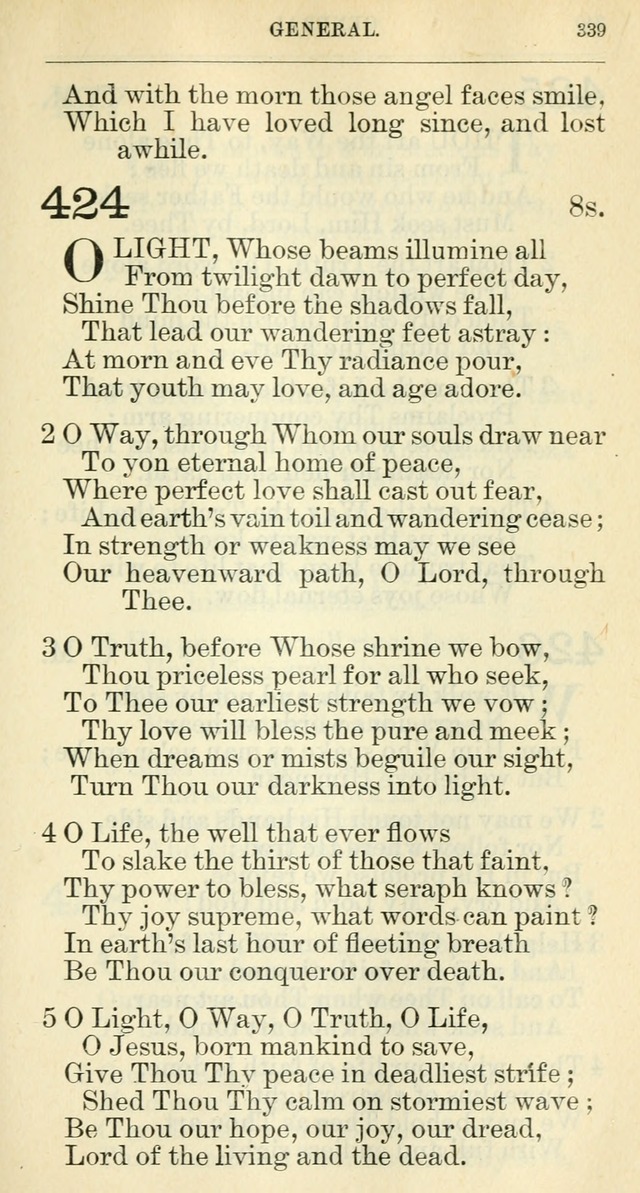 The hymnal: revised and enlarged as adopted by the General Convention of the Protestant Episcopal Church in the United States of America in the year of our Lord 1892 page 352