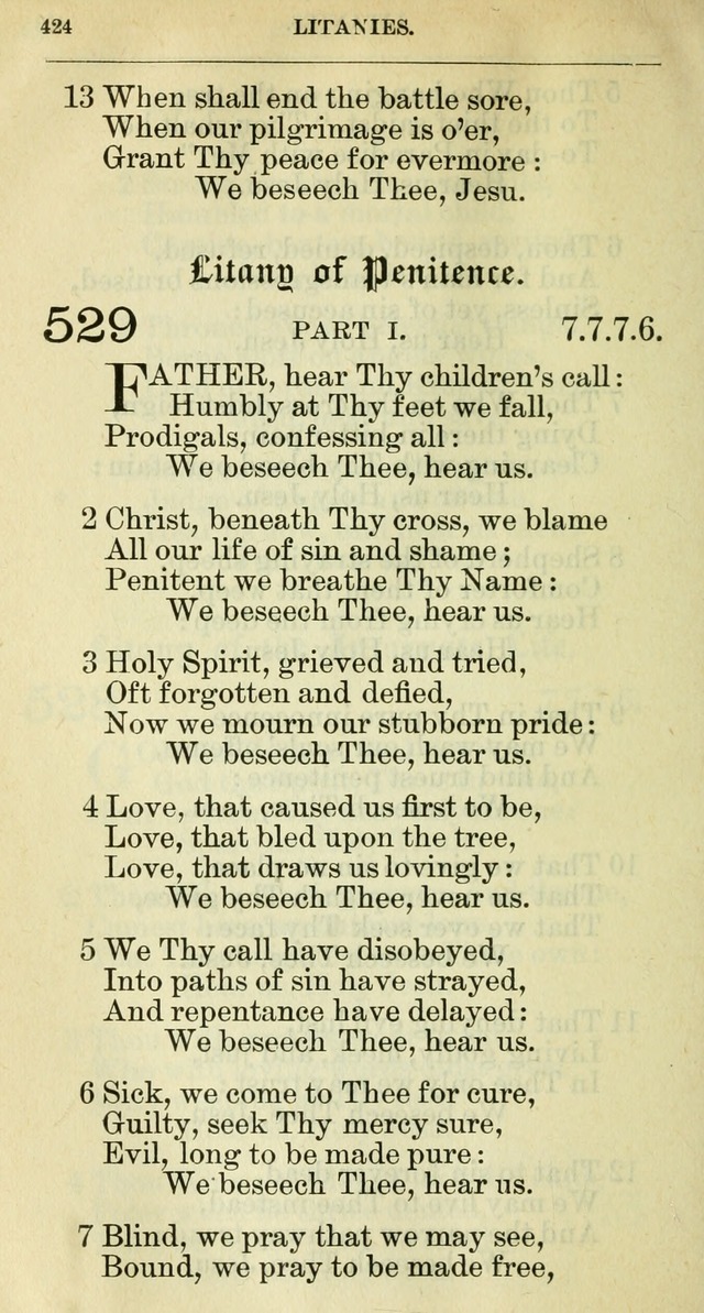 The hymnal: revised and enlarged as adopted by the General Convention of the Protestant Episcopal Church in the United States of America in the year of our Lord 1892 page 437