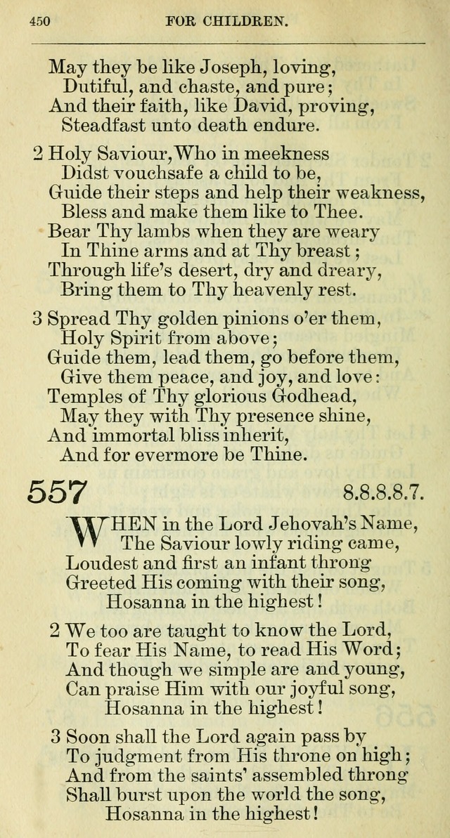 The hymnal: revised and enlarged as adopted by the General Convention of the Protestant Episcopal Church in the United States of America in the year of our Lord 1892 page 463