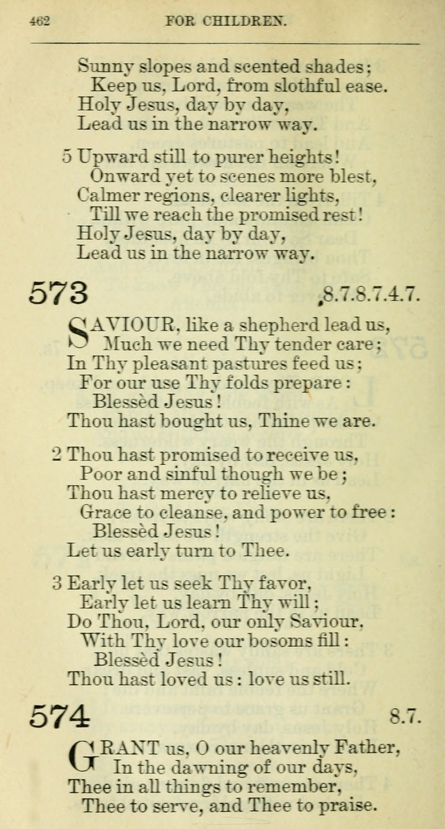 The hymnal: revised and enlarged as adopted by the General Convention of the Protestant Episcopal Church in the United States of America in the year of our Lord 1892 page 475
