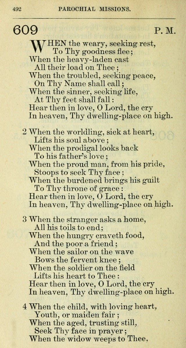 The hymnal: revised and enlarged as adopted by the General Convention of the Protestant Episcopal Church in the United States of America in the year of our Lord 1892 page 505
