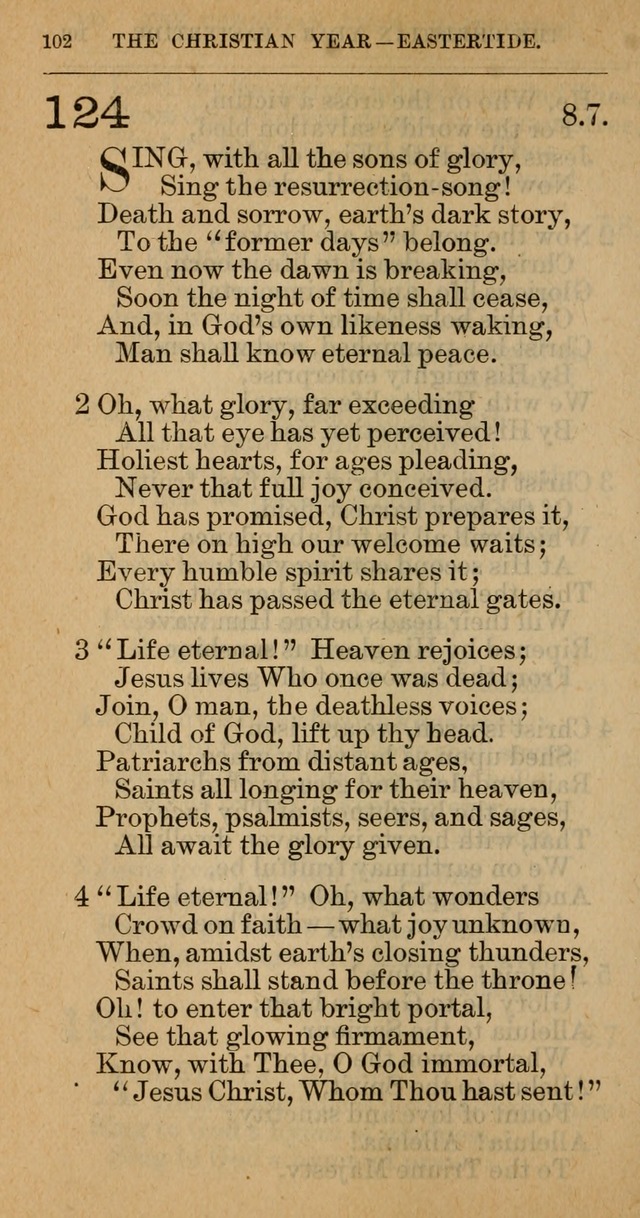 The Hymnal: revised and enlarged as adopted by the General Convention of the Protestant Episcopal Church in the United States of America in the year of our Lord 1892 page 113