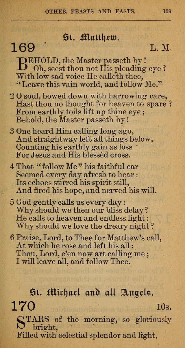 The Hymnal: revised and enlarged as adopted by the General Convention of the Protestant Episcopal Church in the United States of America in the year of our Lord 1892 page 150