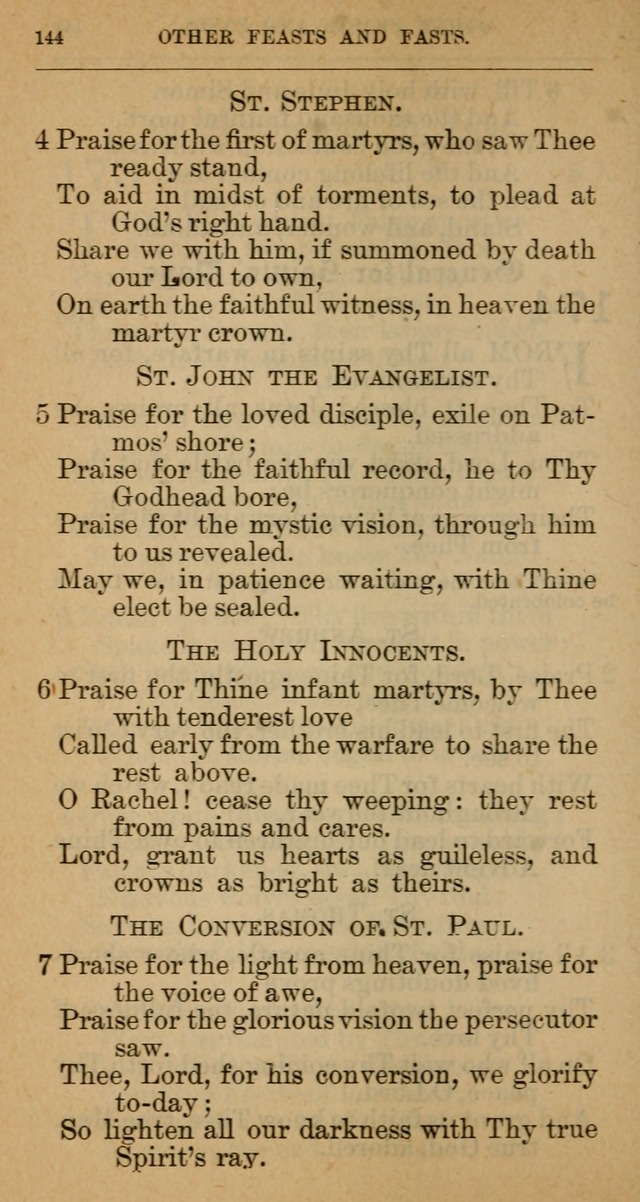 The Hymnal: revised and enlarged as adopted by the General Convention of the Protestant Episcopal Church in the United States of America in the year of our Lord 1892 page 155