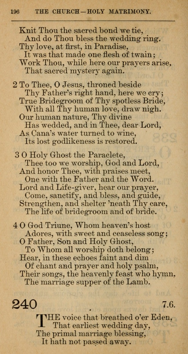 The Hymnal: revised and enlarged as adopted by the General Convention of the Protestant Episcopal Church in the United States of America in the year of our Lord 1892 page 207