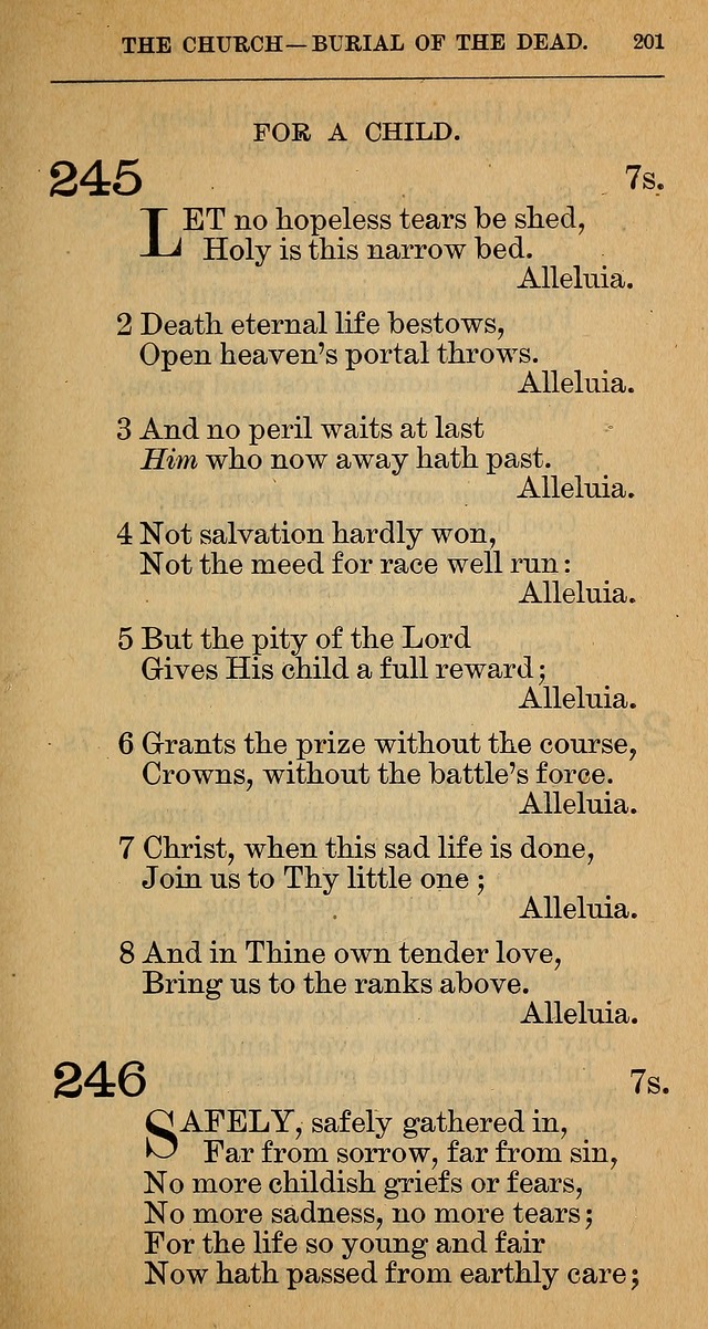 The Hymnal: revised and enlarged as adopted by the General Convention of the Protestant Episcopal Church in the United States of America in the year of our Lord 1892 page 212