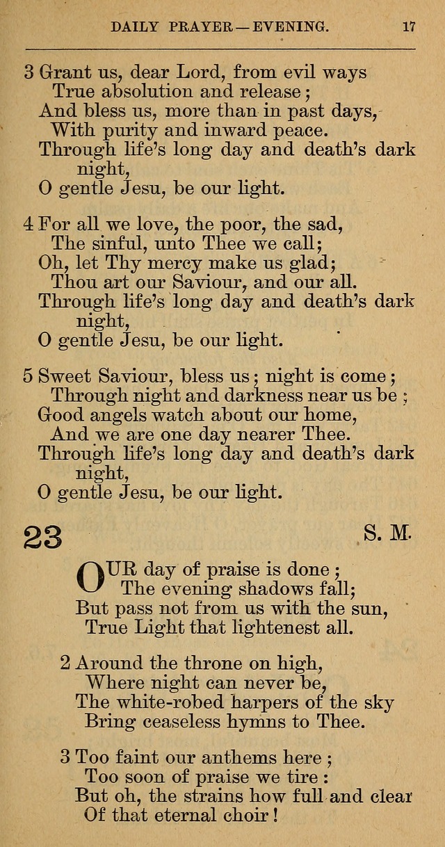 The Hymnal: revised and enlarged as adopted by the General Convention of the Protestant Episcopal Church in the United States of America in the year of our Lord 1892 page 28
