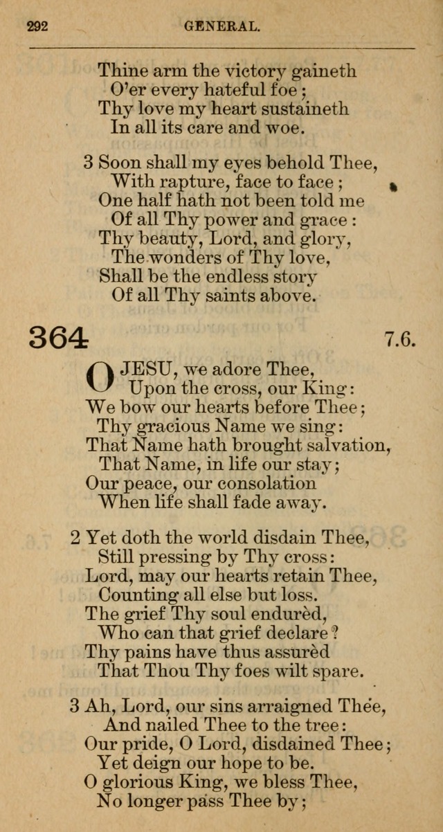 The Hymnal: revised and enlarged as adopted by the General Convention of the Protestant Episcopal Church in the United States of America in the year of our Lord 1892 page 303