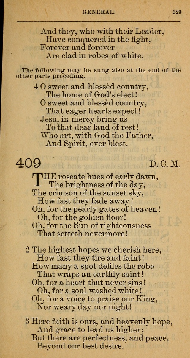 The Hymnal: revised and enlarged as adopted by the General Convention of the Protestant Episcopal Church in the United States of America in the year of our Lord 1892 page 340