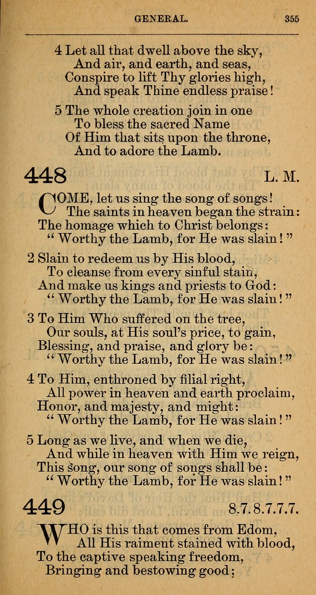 The Hymnal: revised and enlarged as adopted by the General Convention of the Protestant Episcopal Church in the United States of America in the year of our Lord 1892 page 366