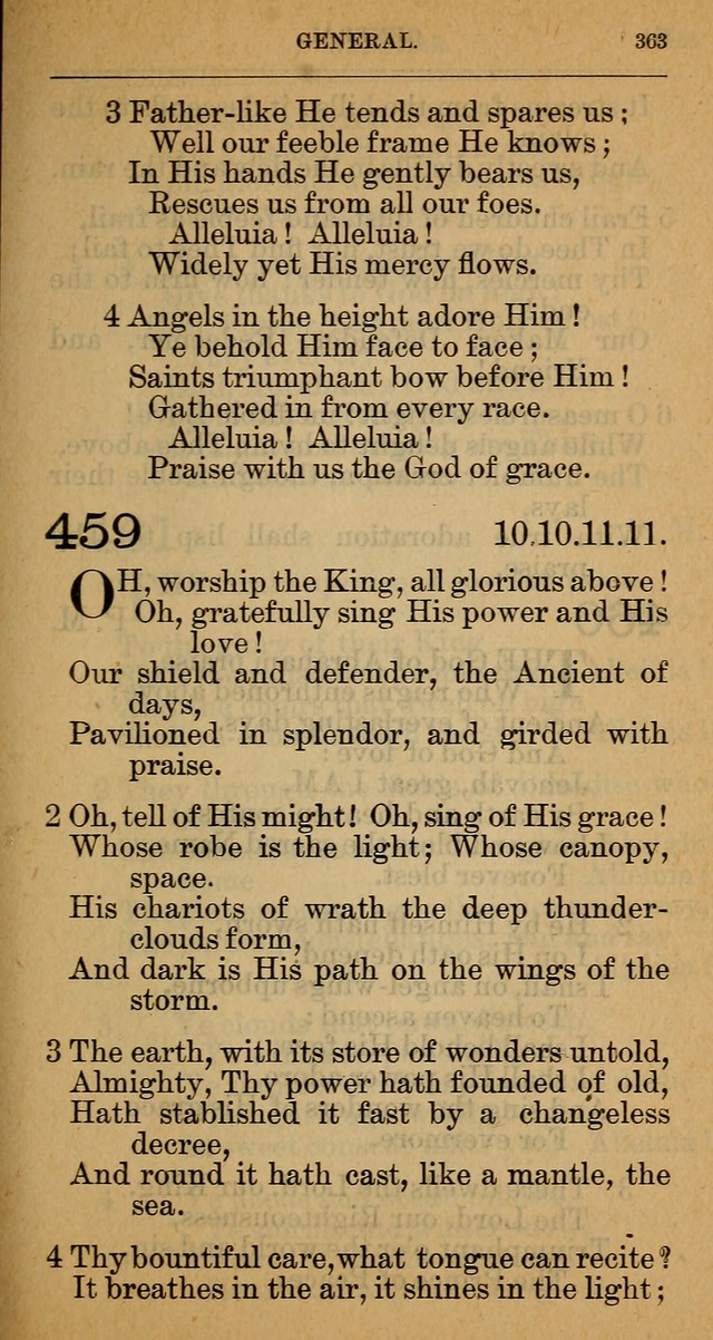 The Hymnal: revised and enlarged as adopted by the General Convention of the Protestant Episcopal Church in the United States of America in the year of our Lord 1892 page 374